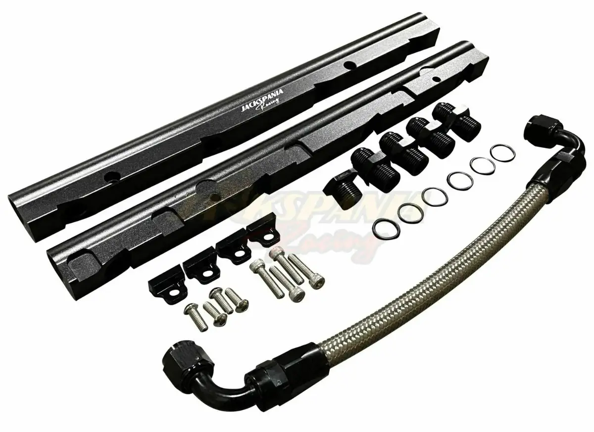 Billet Aluminum Fuel Rail Kit For Gm Ls3 V8 Oe Intake Manifold With An6 Hardware 1