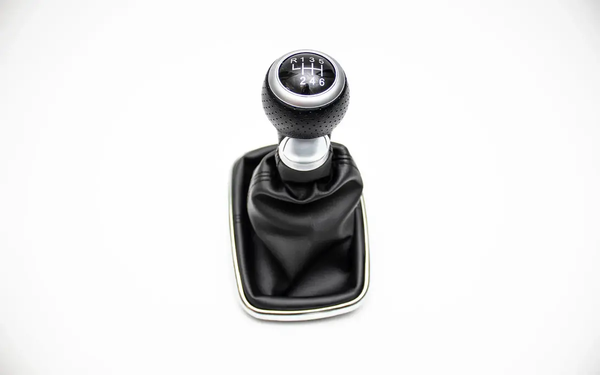 Mk4 Shift Knob Volkswagen Gti Jetta Golf R32 - Oem Fitment - 6 Speed - Silver/Black 1