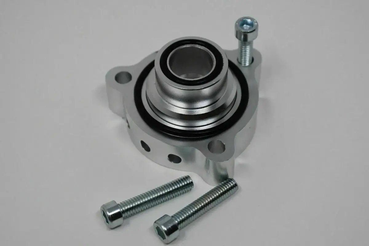 Billet Aluminum Blow Off Valve Adapter For 2007-2012 Mini Cooper S R56 R57 N14 1