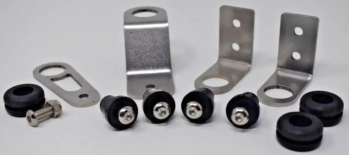 Bolt-On Radiator Bracket Kit For K-Swap K-Series 1992-2000 Honda Civic 1