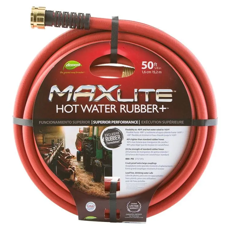 Element Maxlite Hot Water Rubber+ Hose 1