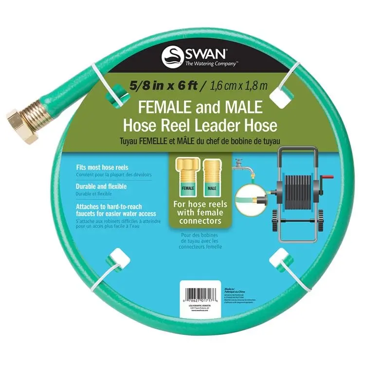 Swan Female And Male Hose Reel Leader Hose 1