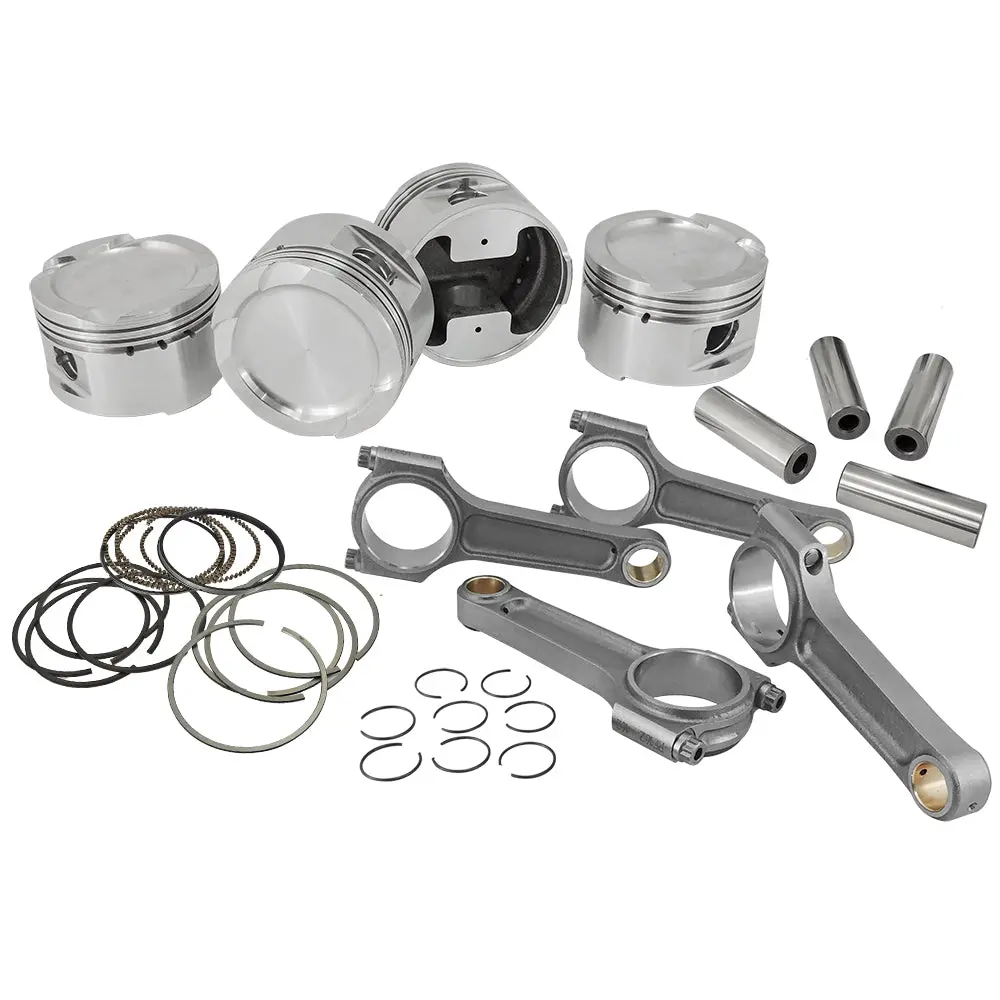 Forged Piston And Connecting Rod Kit For X20xev / C20xe 2.0L 16V (87Mm) Chevy Euro 1