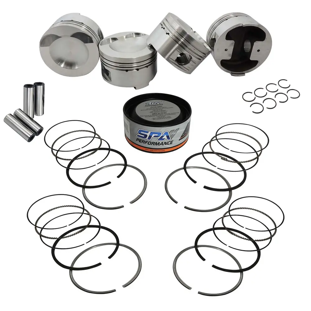 Forged Piston And Rings Set 83Mm Vw/Audi 2.0L Tsi 20Mm Pin 1