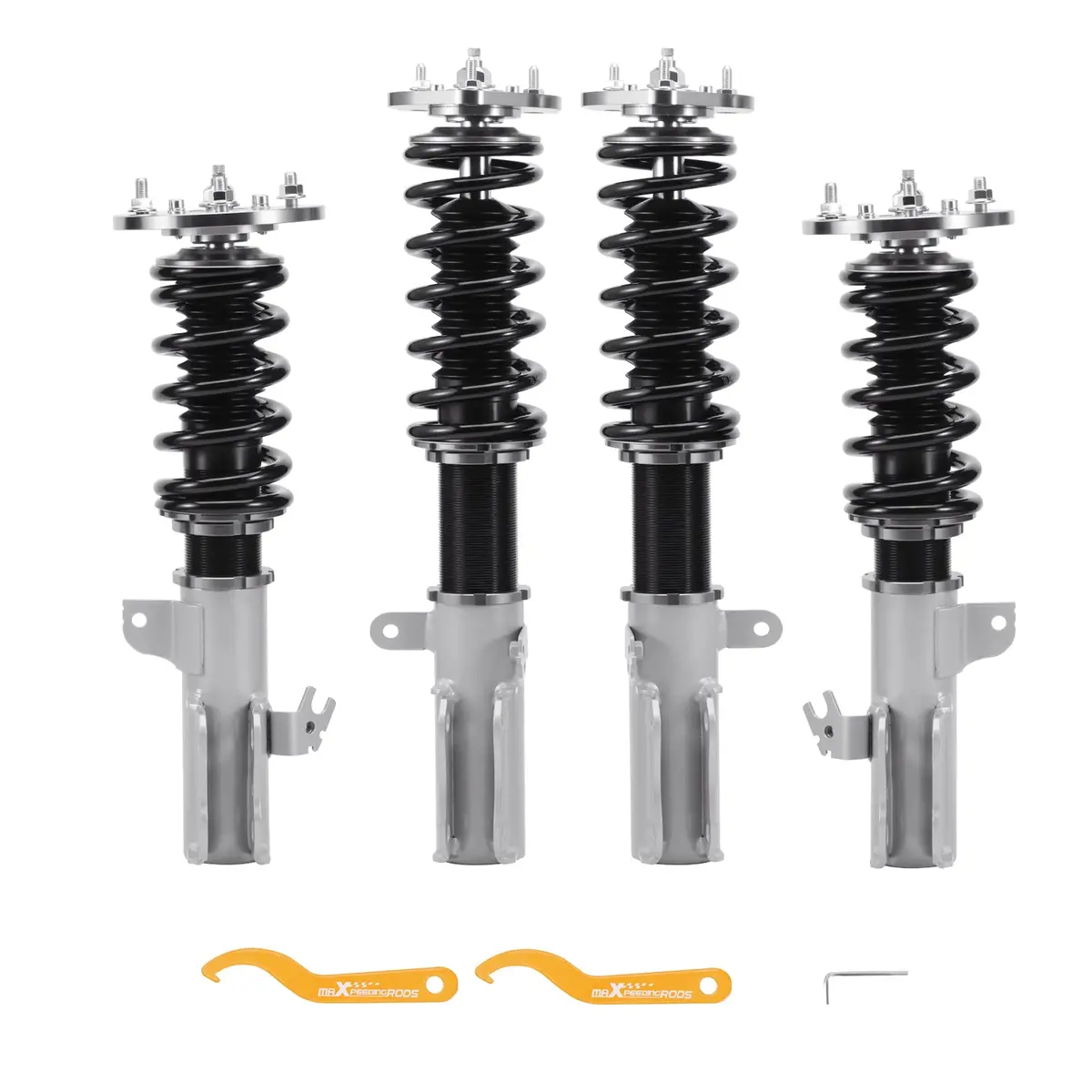 Coilovers Struts Assembly Shock Spring Toyota Camry 1995-2001 W/Z Top Mounts Lowering Kit 1
