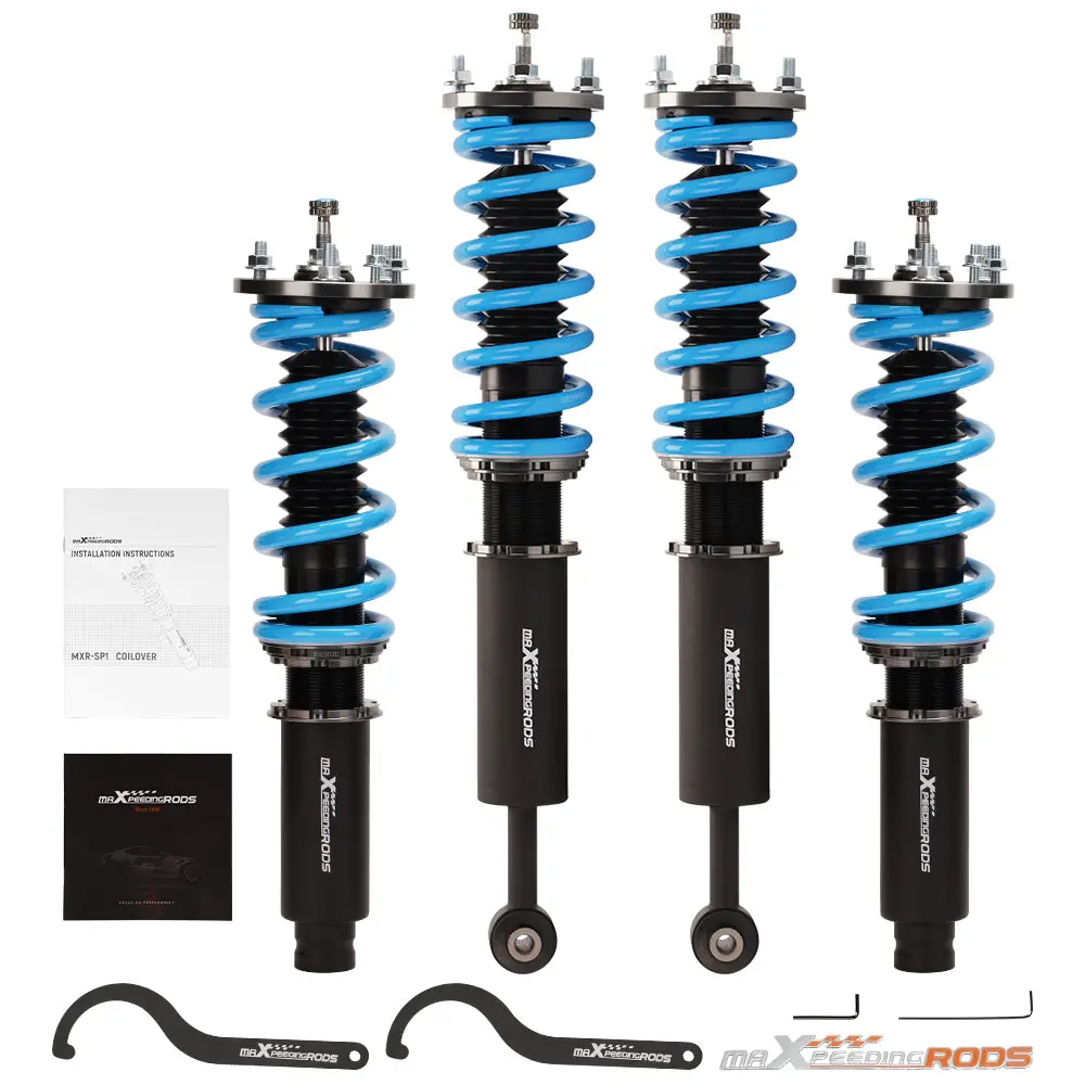 Honda Accord 98-02 Cot6 24 Way Damper Adjustable Coilover Kit Lowering Kit 1