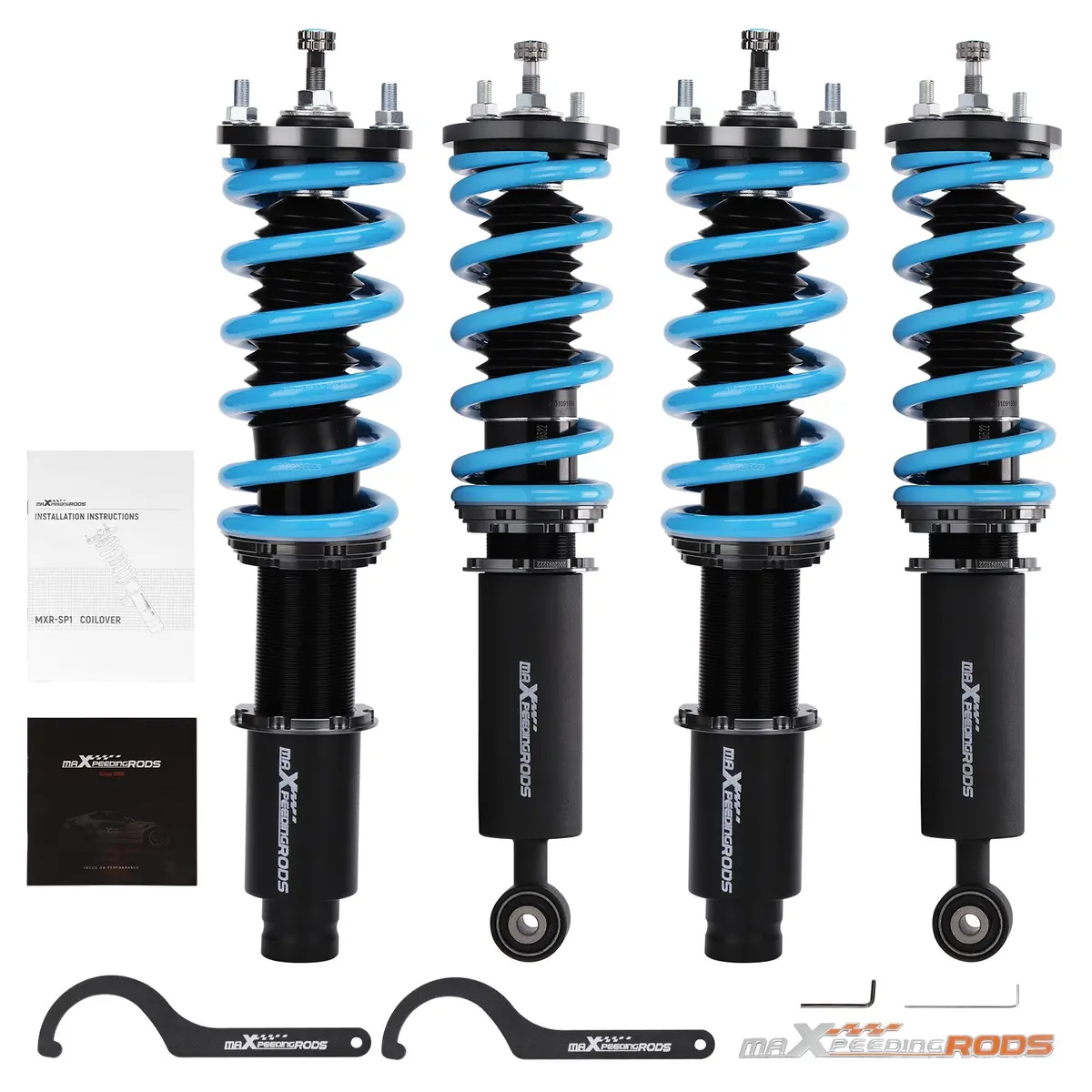 Height And Damper Adjustable Coilover Suspension Kit Honda Cr-V 1996-2001 1St Gen Lowering Kit 1