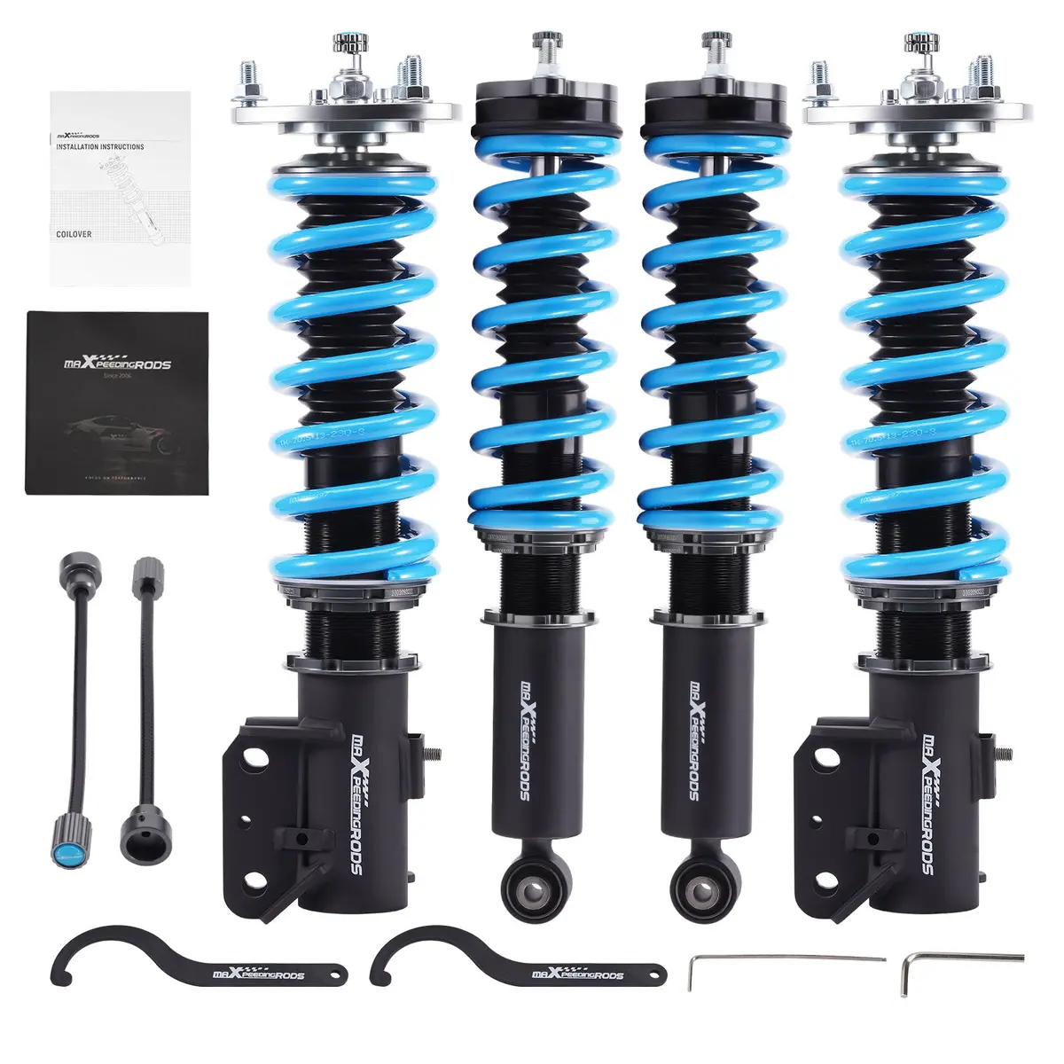 Mitsubishi Lancer Evolution X10 Evo 08-15 Coilovers Shocks Lowering Kit 1
