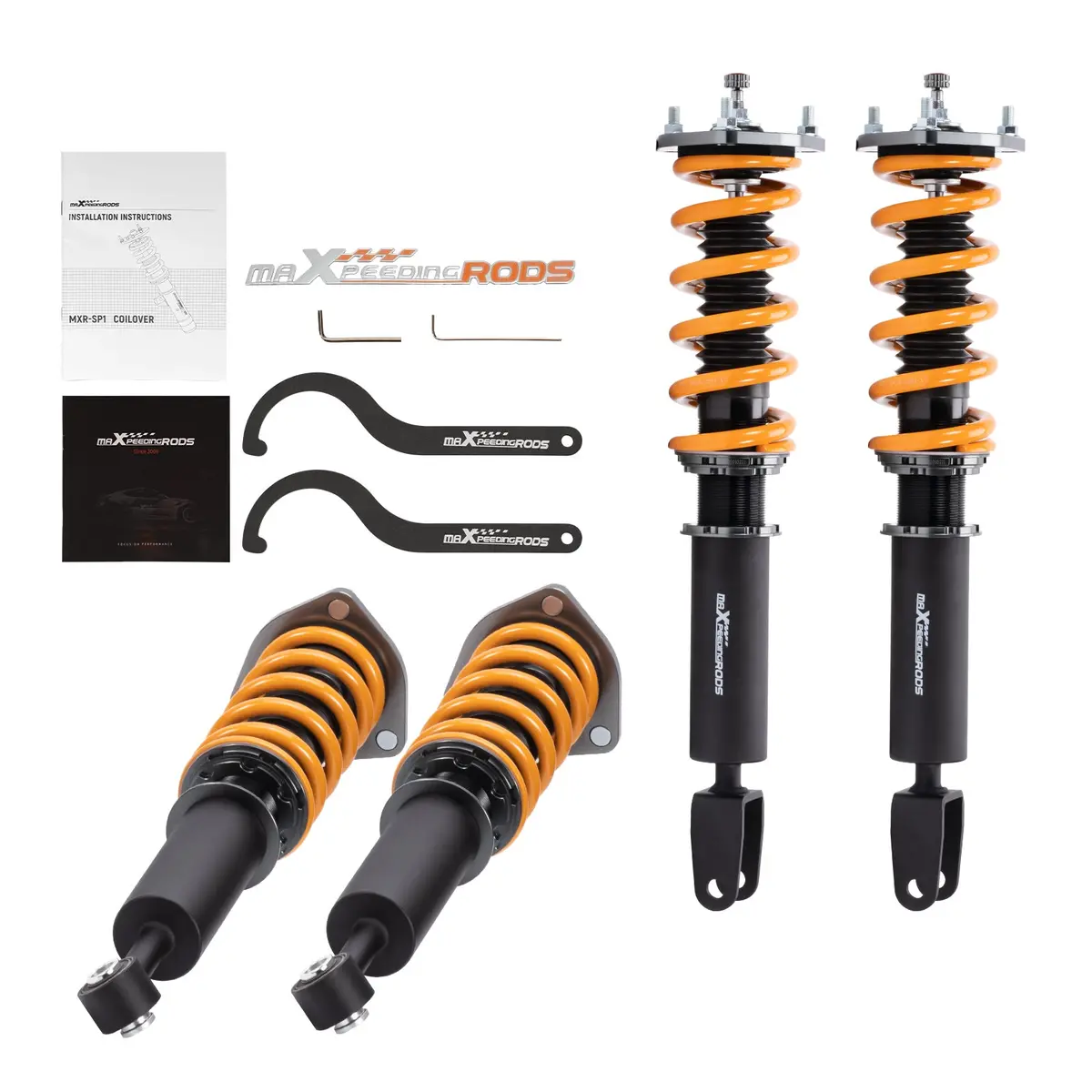 Lexus Ls460 2007-2016 Rwd Coilovers 24 Way Adjustable Struts Lowering Kit 1