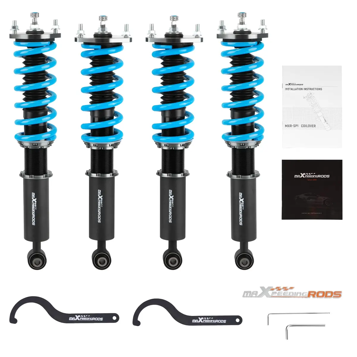 Cot6 Coilover 24-Way Damping Kit Lexus Gs300 Gs400 Gs430 Lowering Kit 1