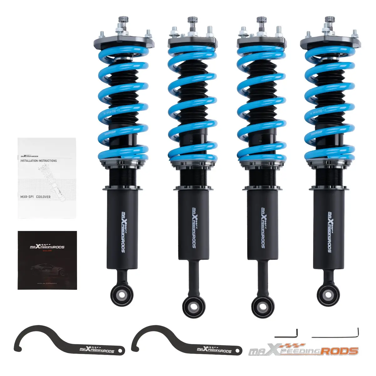 24 Ways Damper Adjustable Coilover Kit Lexus Is300 2001-2005 Lowering Kit 1