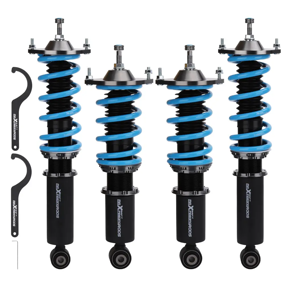 Mazda Mx-5 1989-2005 Double Adjustable Spring Shock Absorber Coilover Lowering Kit 1