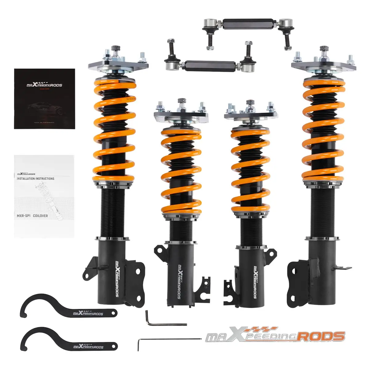Mazda Speed Protege 1999-2003 Cot6 Coilovers Shocks Springs Lowering Kit 1