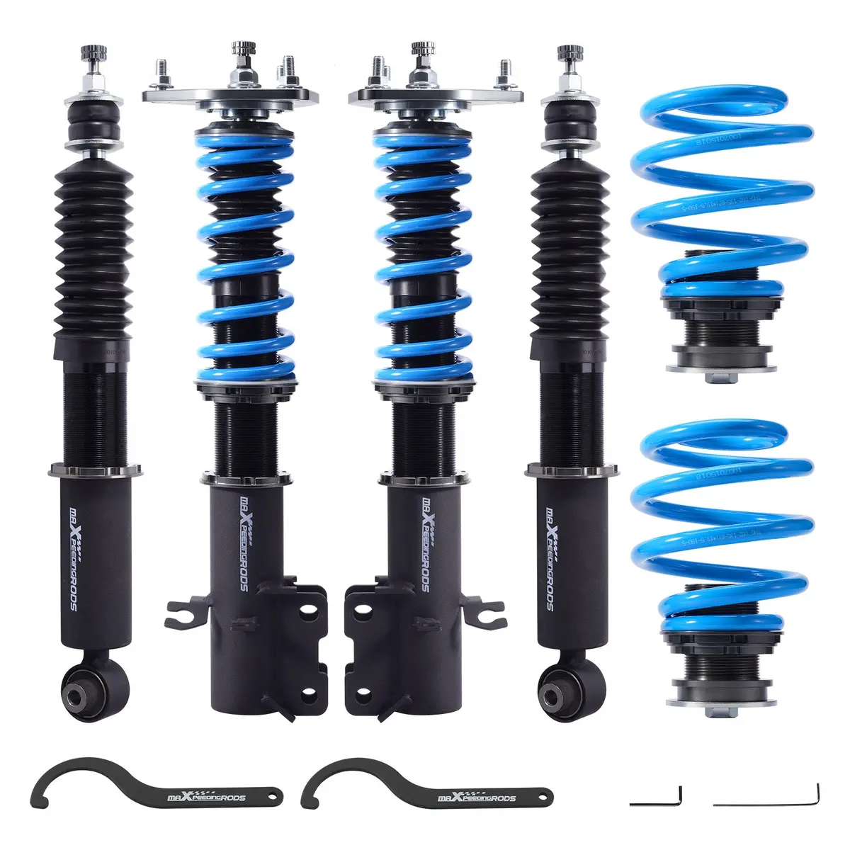 Nissan Sentra 2013-19 24-Way Damper Coilovers Struts Suspension Lowering Kit 1