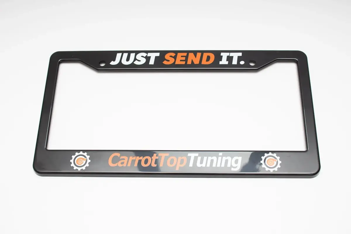 Carrot Top Tuning - License Plate Frame 1