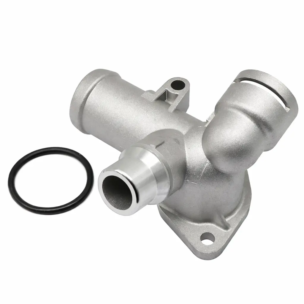 Audi 1.8T A4 B6 20V Cast Aluminum Head Coolant Flange - 2002-2006 1