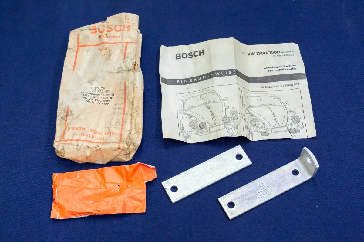 Nos Bosch フォグライトブラケット For Type1 '68-'74 1