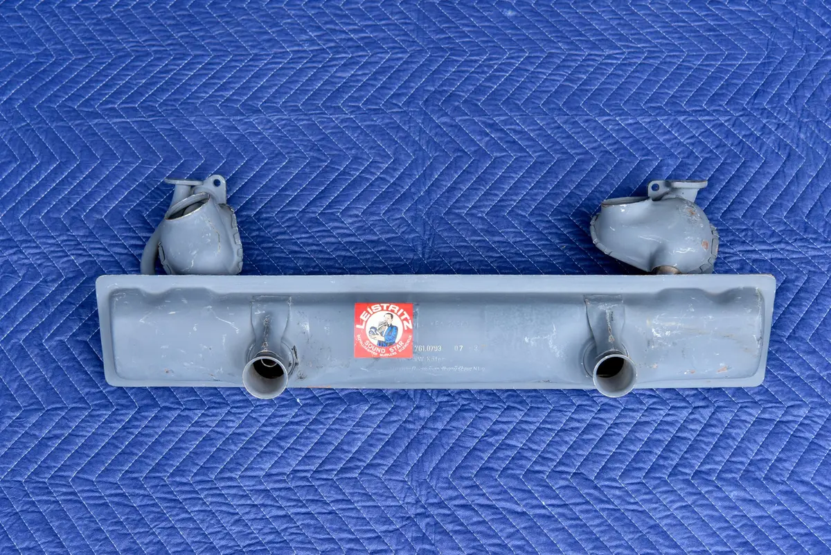 German Nosマフラー For Type-ⅰ 1300Cc~ (Leistritz製) 1