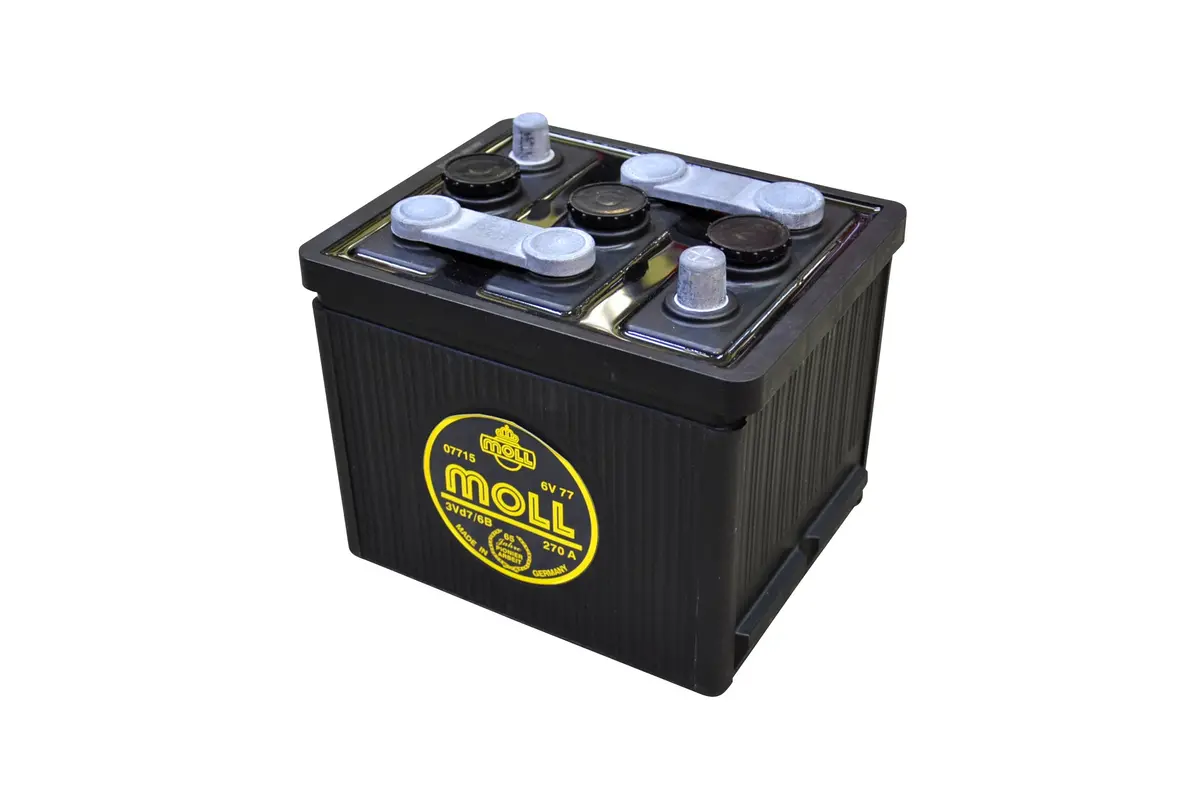 German Moll 6V 77Ah バッテリー (保証付き) 1
