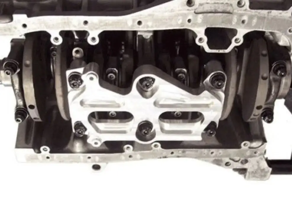 Acura Honda Billet Block Girdle With Dowel Pins For B16 B18 B20 B-Series 1