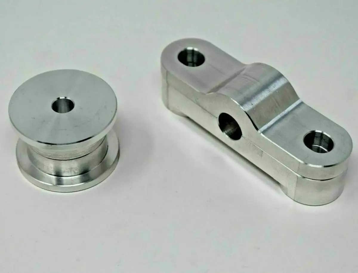 Dual Bend Short Shifter With Polyurethane And Billet Cnc D-Series Shift Linkage Bushings 1