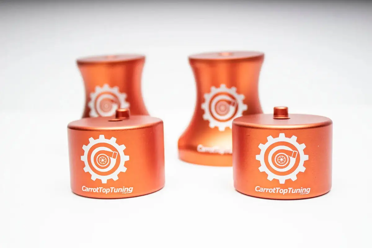 E36 E46 Z3 Z4 Solid Billet Aluminum Motor And Transmission Mount Kit - Orange V3 1