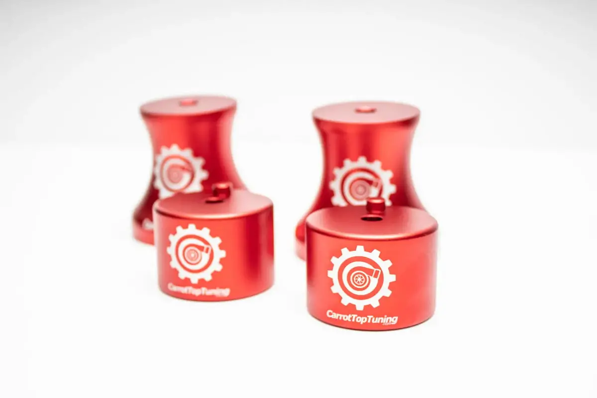 E36 E46 Z3 Z4 Solid Billet Aluminum Motor And Transmission Mount Kit - Red V3 1