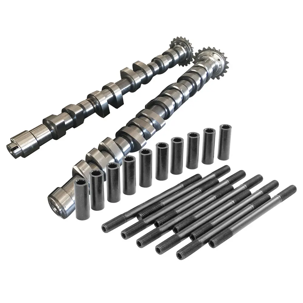 252 / 260 High Performance Camshaft Set + Forged Head Studs Set Of 10 Units For Vw/Audi 1.8L 20V 1