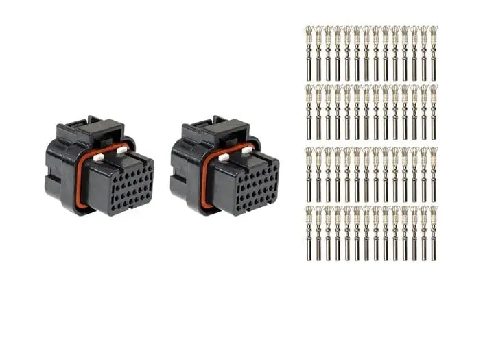 Fueltech Ft550 Ecu Connector Kit A + B 26-Pin Connector Kit 24-20 Awg 1