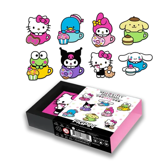 Sanrio Hello Kitty And Friends Cafe Series 3 Mystery Enamel Pin Figpin 1
