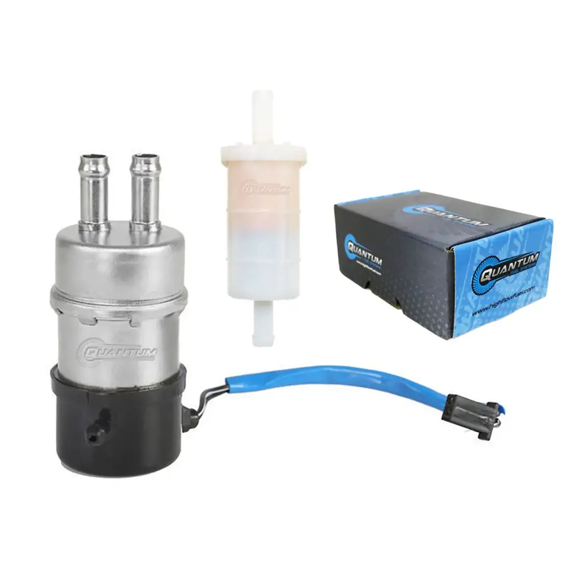 Qfs Oem Replacement Frame-Mounted Electric Fuel Pump W/ Fuel Filter, Hfp-181-008-F2 1