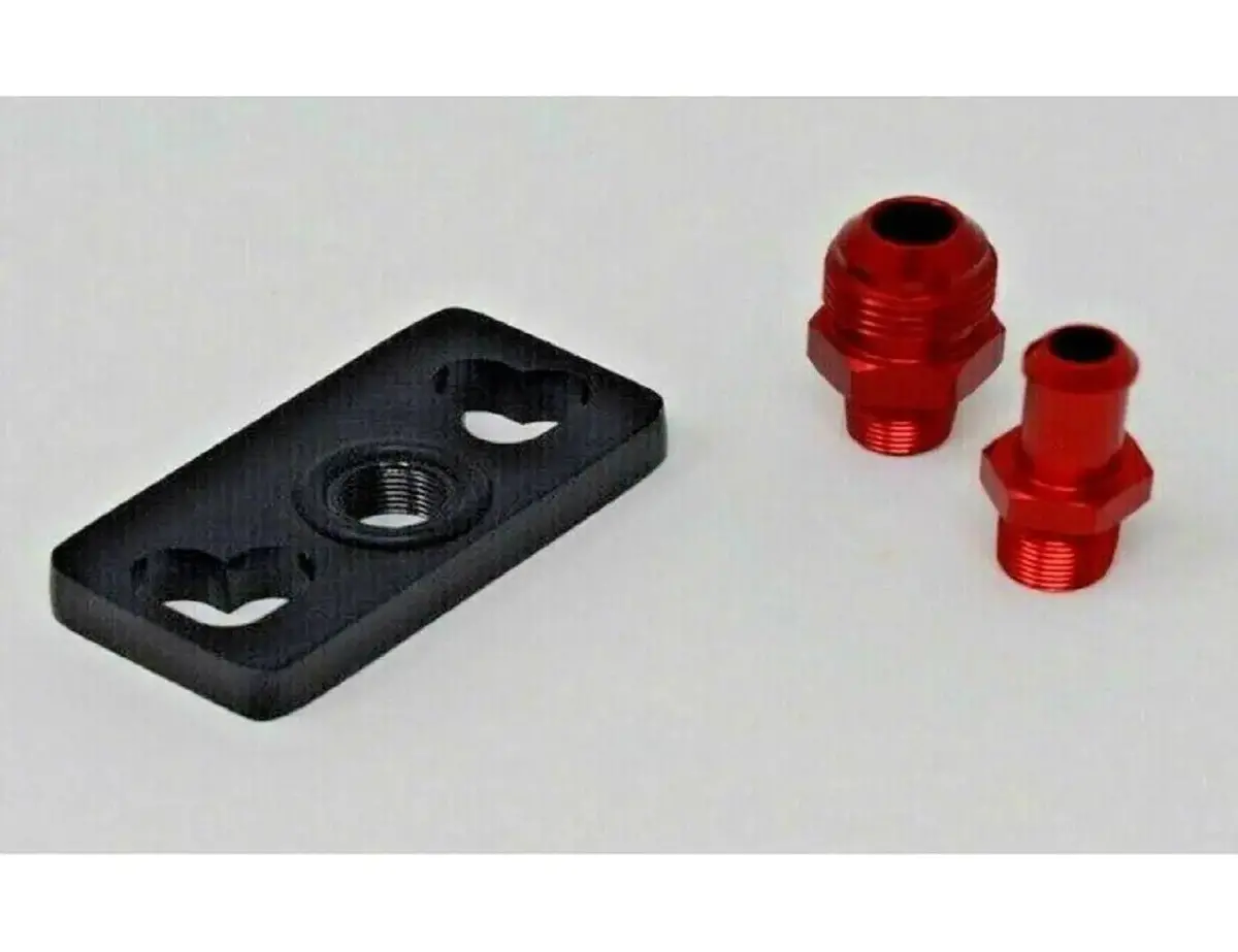 Fuel Pressure Regulator Rail Adapter Riser For Honda Acura B-Series B16 B18 B20 1