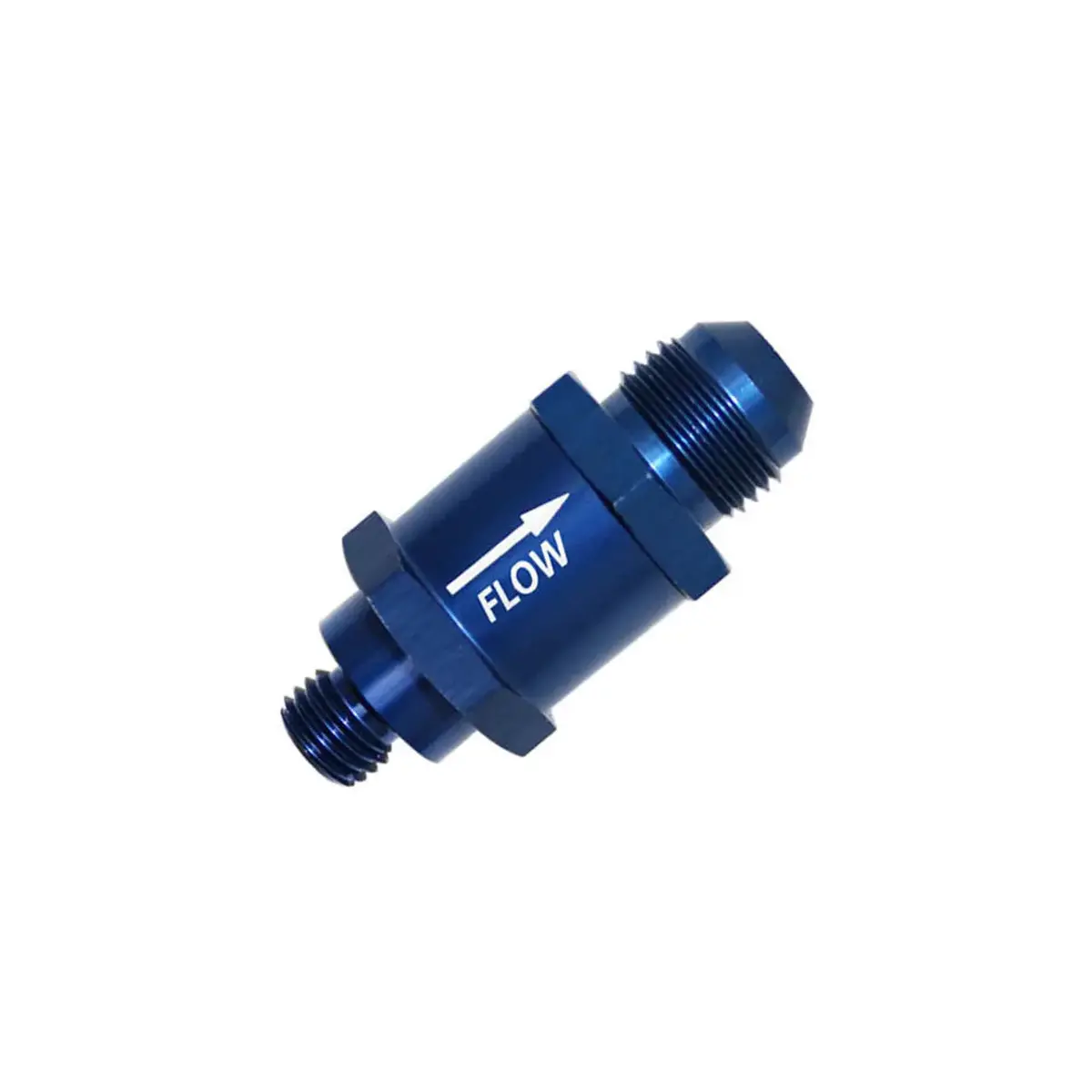Qfs Check Valve -6An M10x1 For Walbro/Ti Gsl391 / Gsl392 / Gsl393 / Gsl395 Series Inline Pumps 1