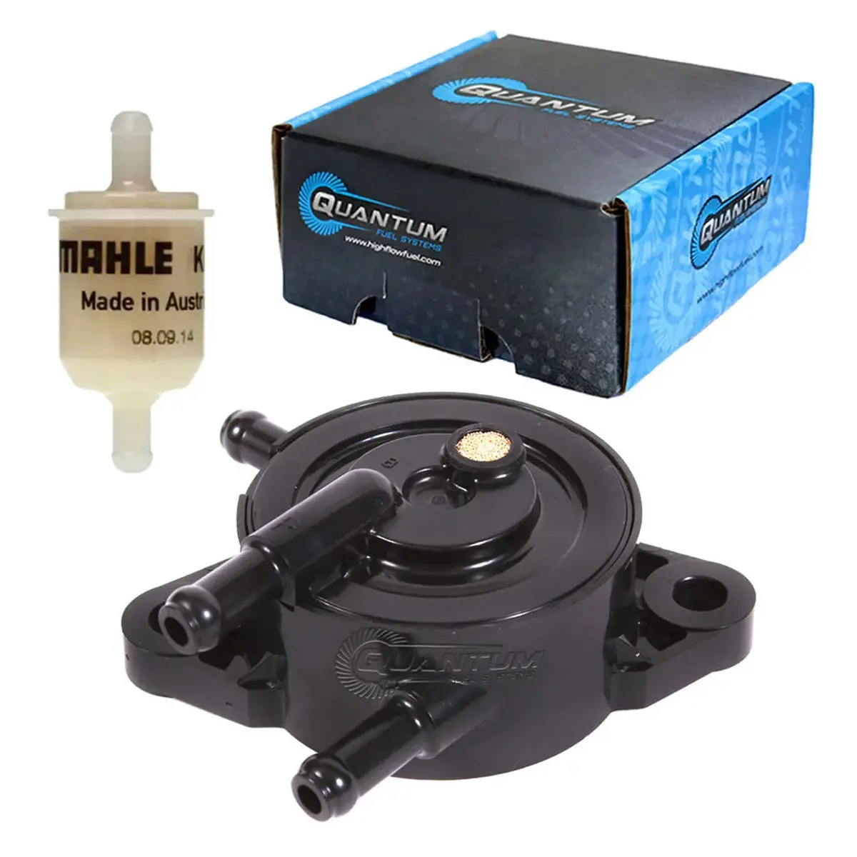 Qfs Mechanical Fuel Pump W/ Genuine Mahle Filter, Hfp-282-F 1