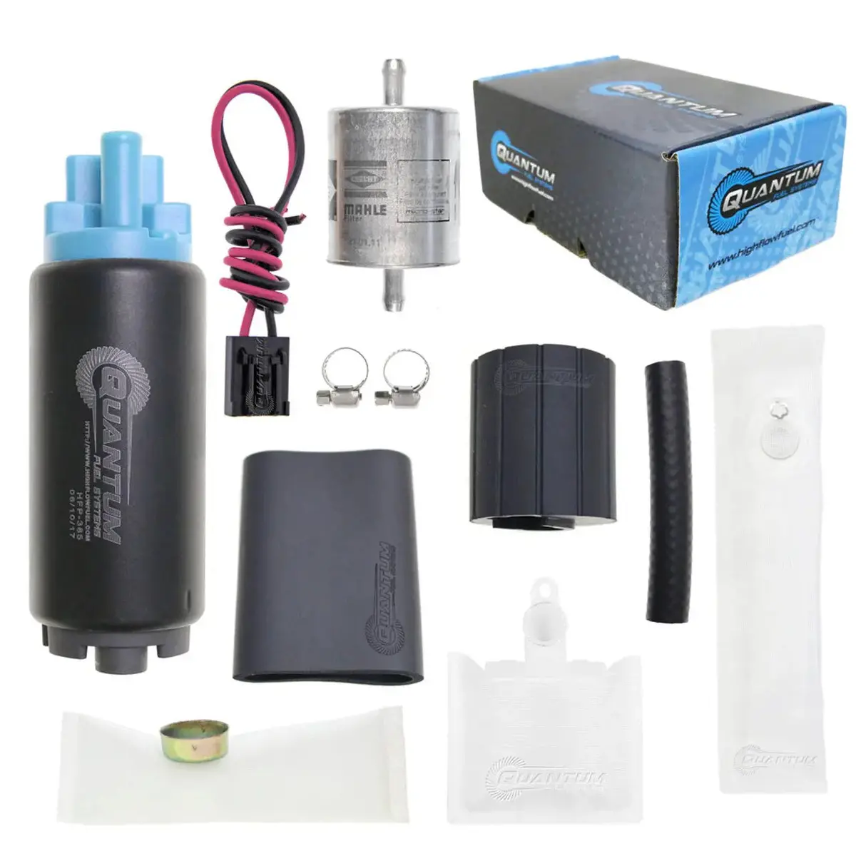 Qfs In-Tank Fuel Pump W/ Genuine Mahle Filter, Hfp-385-Uf2 1