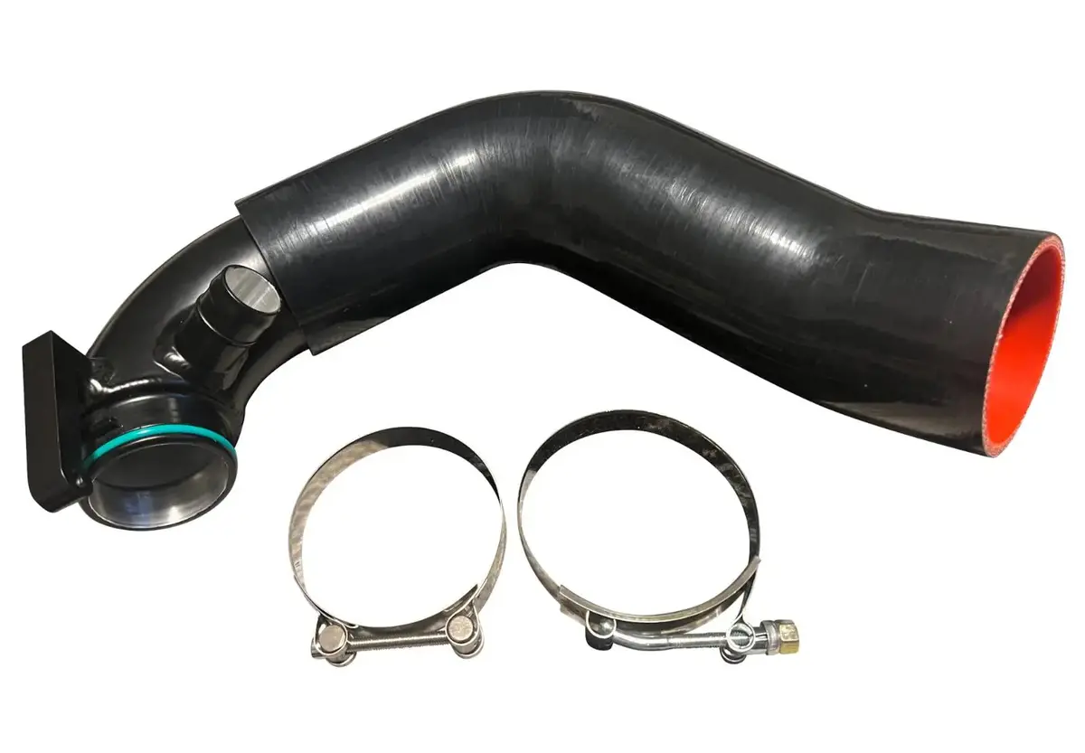 High Flow 3" Turbo Inlet Elbow And Silicone Air Intake Hose For Mk7.5 2.0T Quattro A3 1