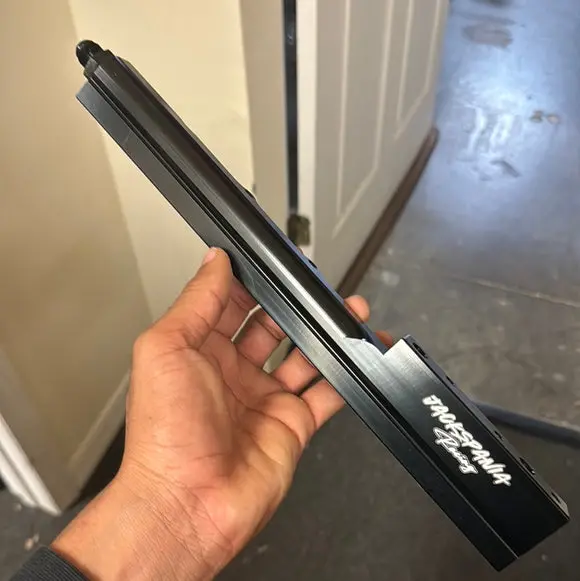 6An D Series High Flow Fuel Rail For Skunk2 Manifold, D15 D16, 3-Bolt, Black Anodized Aluminum 1