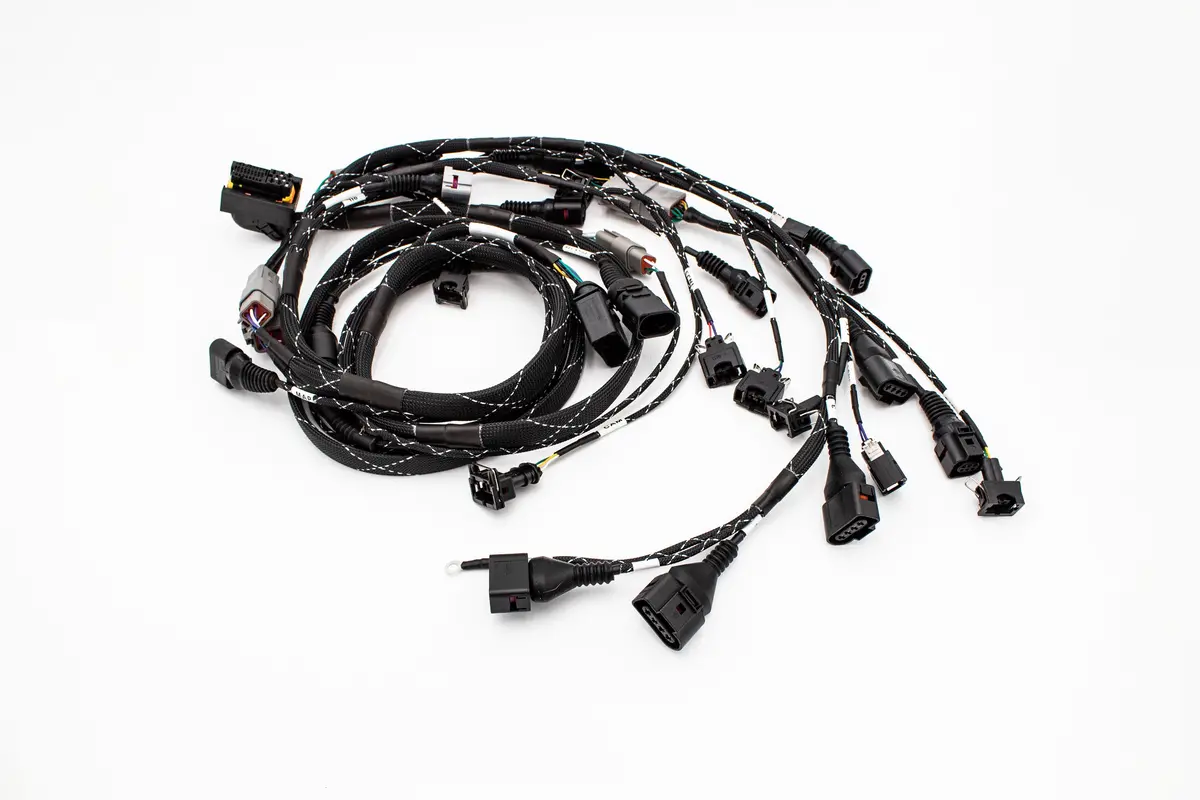 1.8T Mk4 Wire Tucked Complete Engine Harness Awp, Aww, Bea, Bam - V2 1