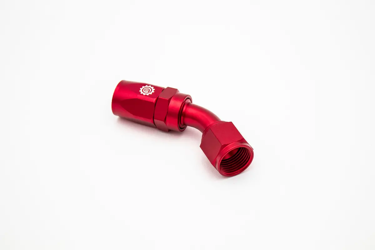 -10 An 10An 45 Degree Female Aluminum Hose End Fitting 1