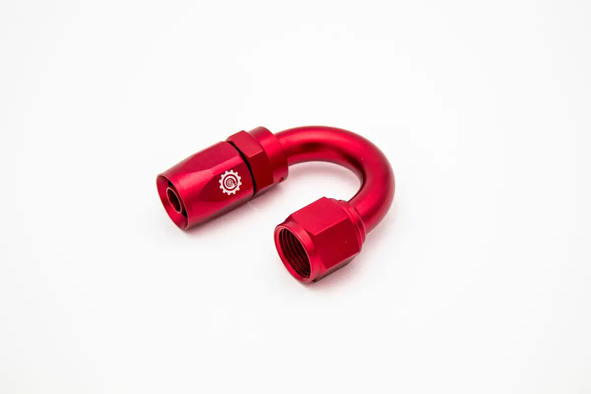 -10 An 10An 180 Degree Female Aluminum Hose End Fitting 1