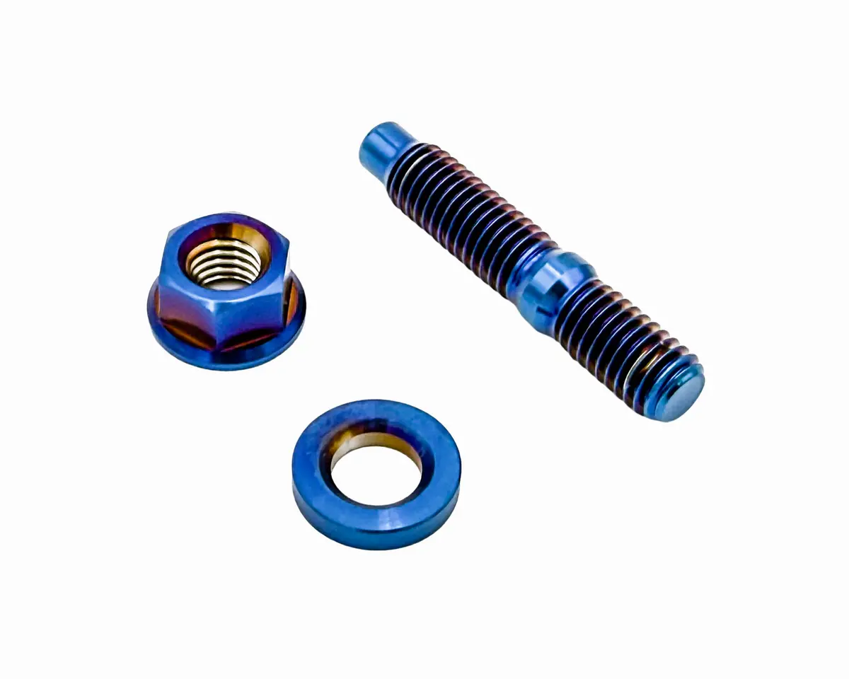 Burnt Titanium Exhaust/Intake Manifold Stud Kit 6Pt – M8x1.25X45mm – Honda Acura B/D/F/H/J Series – 10 Piece Set 1