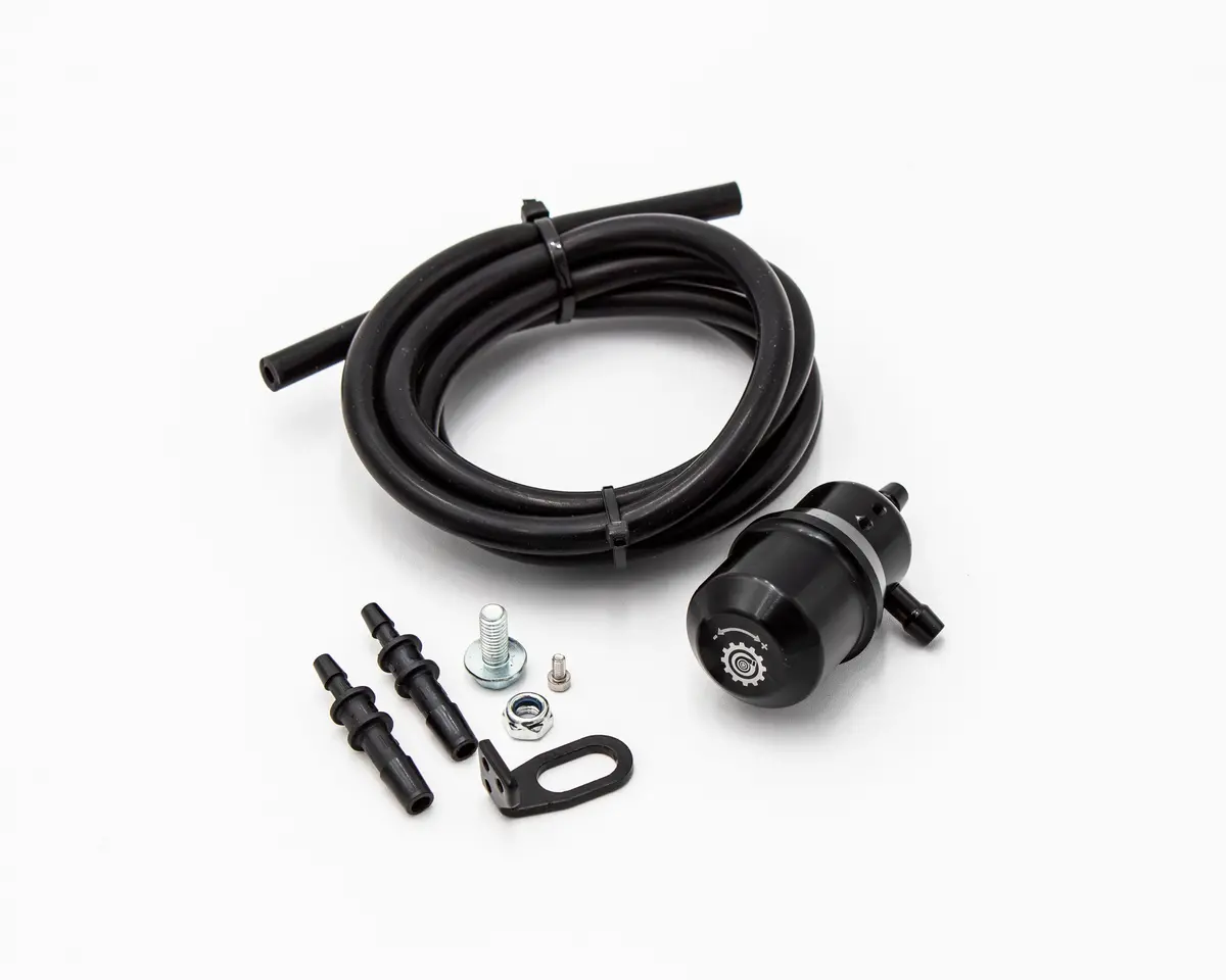 Grimmspeed Style Manual Turbo Boost Controller Bypass Valve Adjustable 50Psi - Black 1