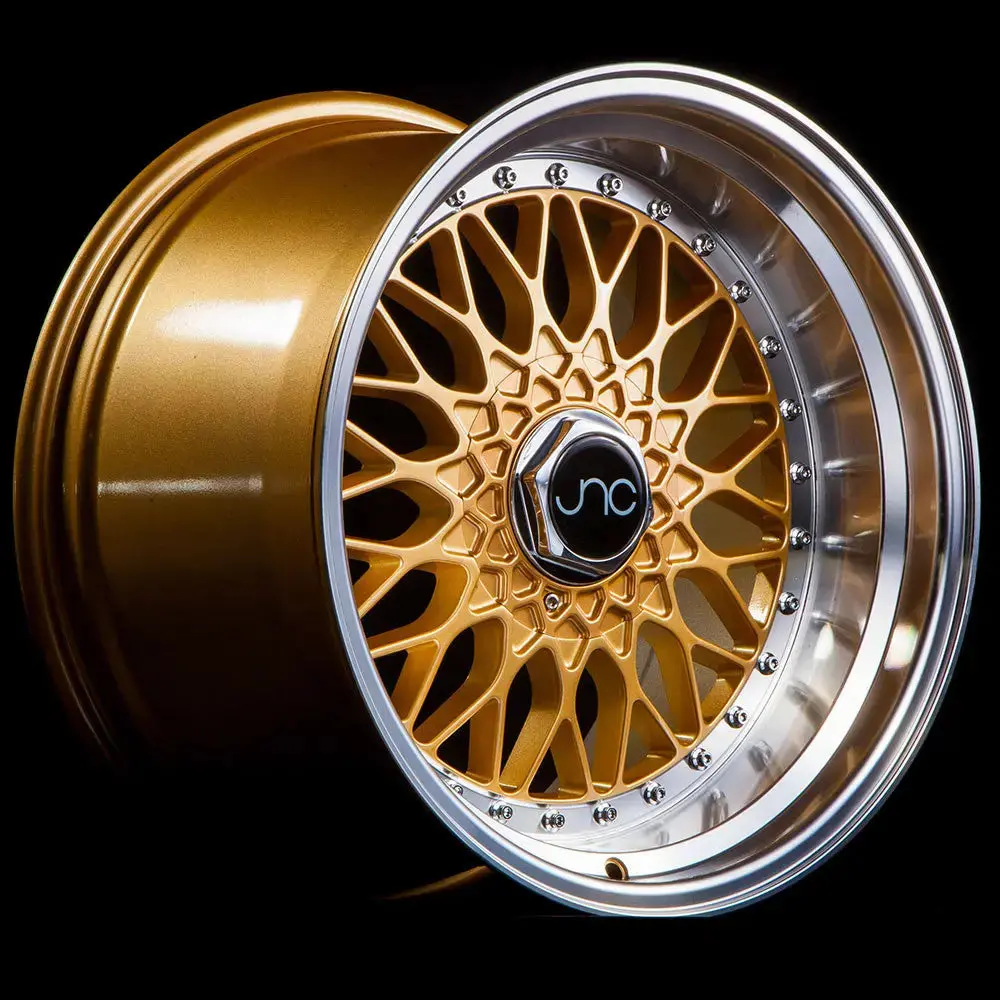 Jnc004 Gold Machined Lip 1