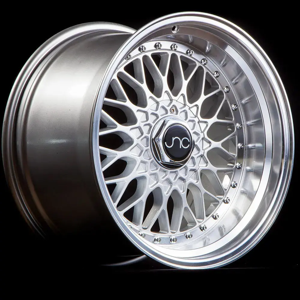 Jnc004 Silver Machined Lip 1