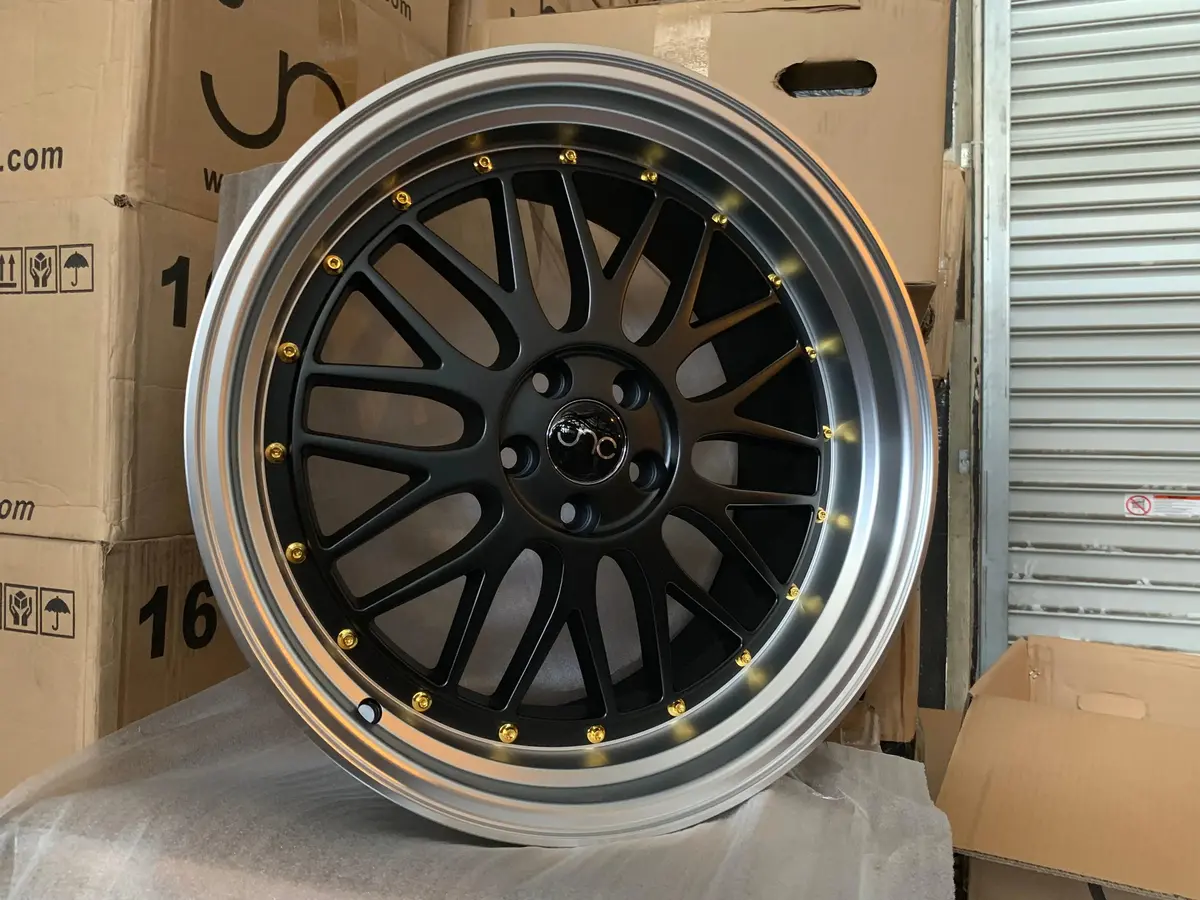 Jnc005 Matte Black Machined Lip 1