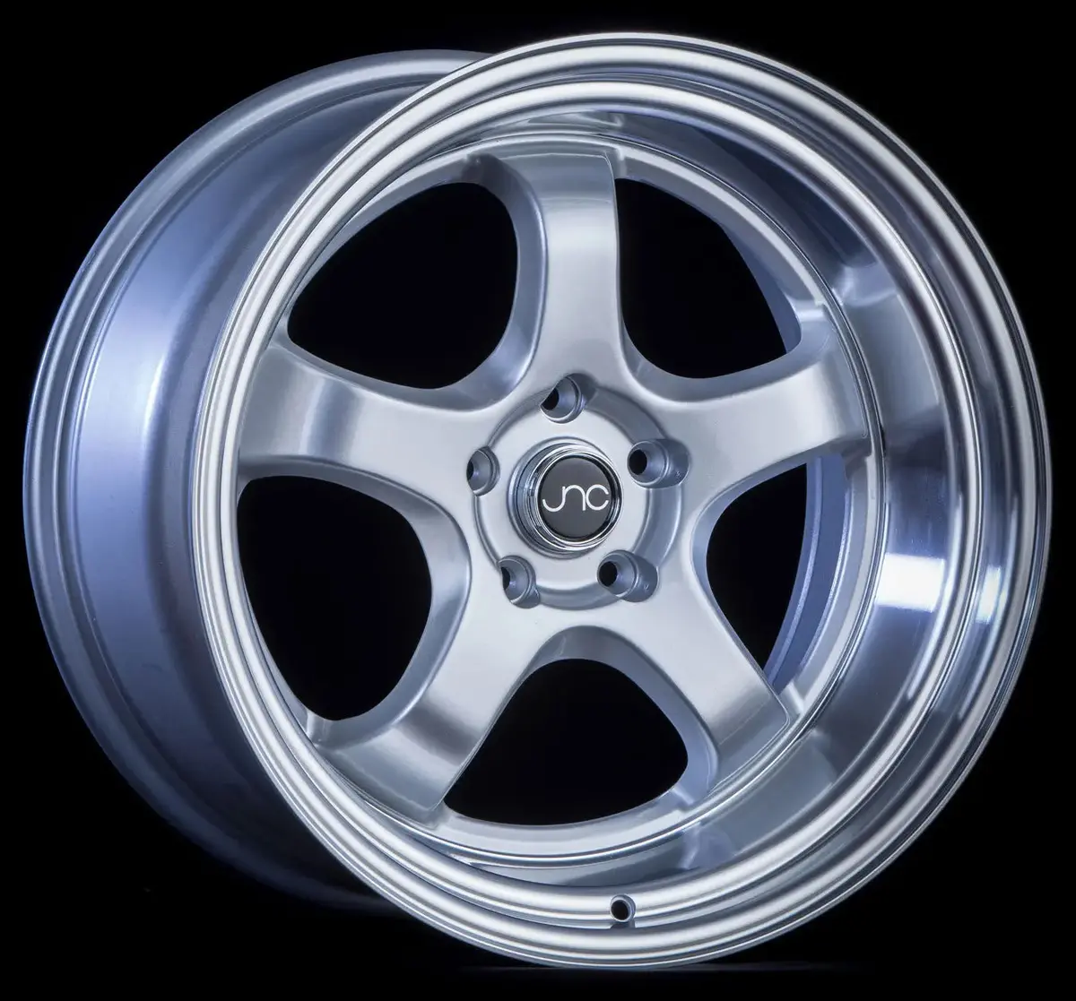 Jnc017 Silver Machined Lip 1