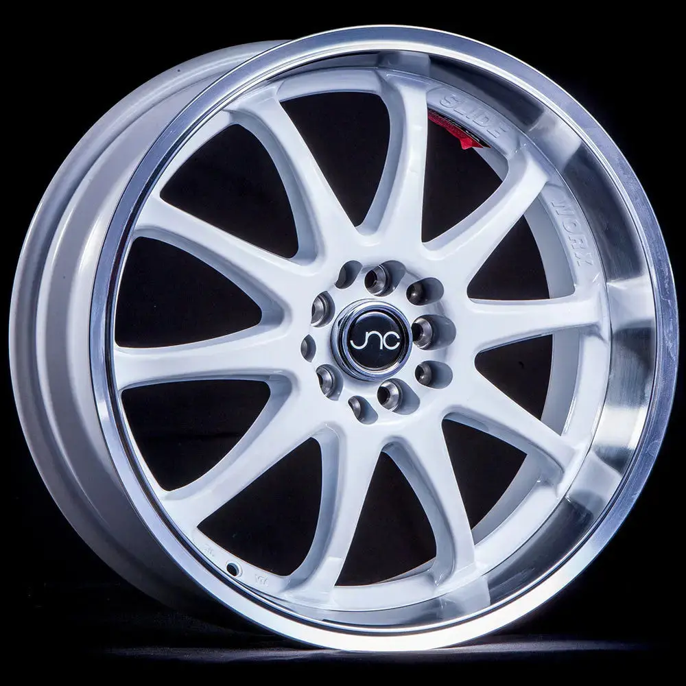 Jnc019 White Machined Lip 1
