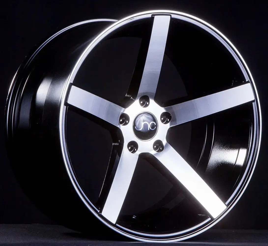 Jnc026 Black Machined Face 1