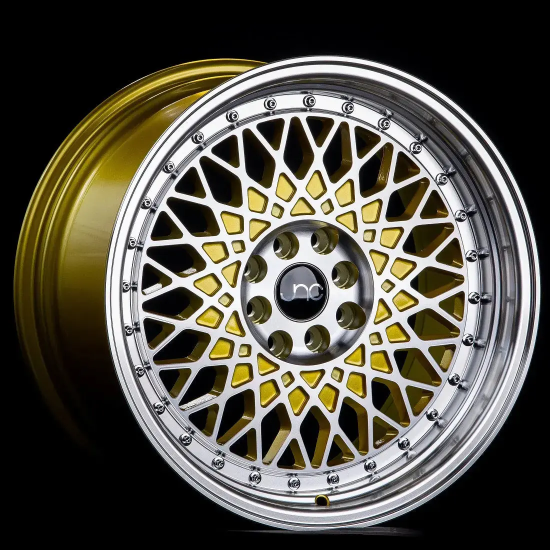 Jnc031 Gold Machined Face 1