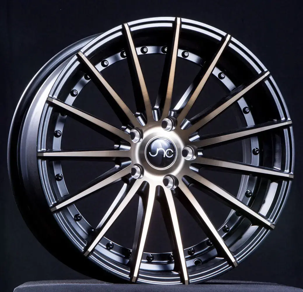 Jnc042 Matte Black Machined Bronze Face 1